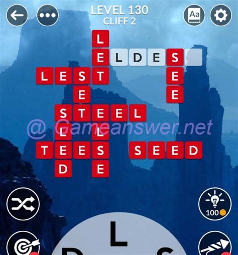 Wordscapes Level 130 Answers .